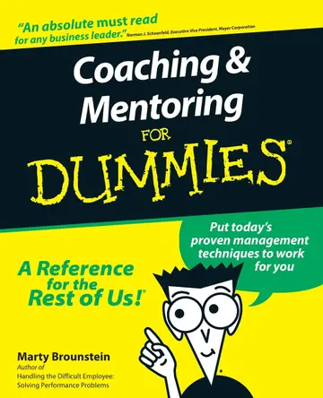 Cover of Coaching and Mentoring for Dummies