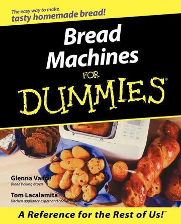 Cover of Bread Machines for Dummies