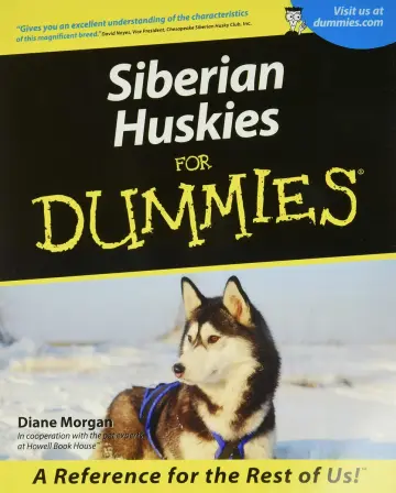 Cover of Siberian Huskies for Dummies