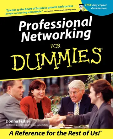 Cover of Professional Networking for Dummies