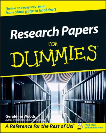 Cover of Research Papers for Dummies