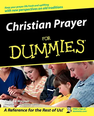 Cover of Christian Prayer for Dummies
