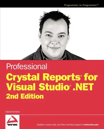 Cover of Professional Crystal Reports for Visual Studio .NET