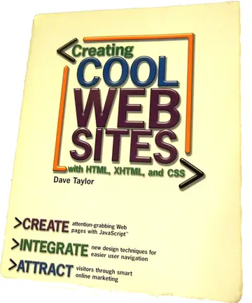 Cover of Creating Cool Web Sites with HTML, XHTML, and CSS