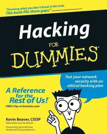 Cover of Hacking for Dummies (For Dummies (Computer/Tech))