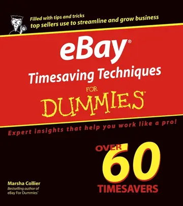 Cover of eBay Timesaving Techniques for Dummies