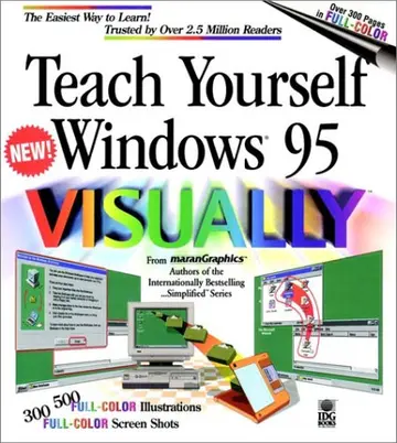 Cover of Teach Yourself Windows 95 Visually