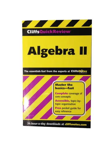 Cover of CliffsQuickReviewTM Algebra II