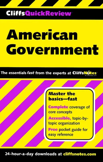 Cover of CliffsQuickReview American Government