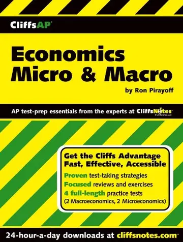Cover of Cliffsap Economics Micro & Macro