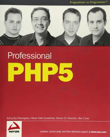 Cover of Professional PHP5