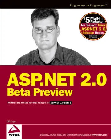 Cover of ASP.NET 2.0 Beta Preview