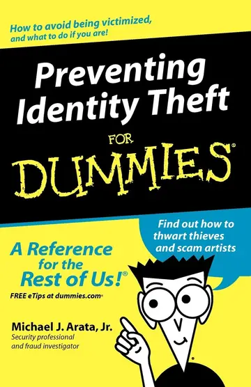 Cover of Preventing Identity Theft for Dummies