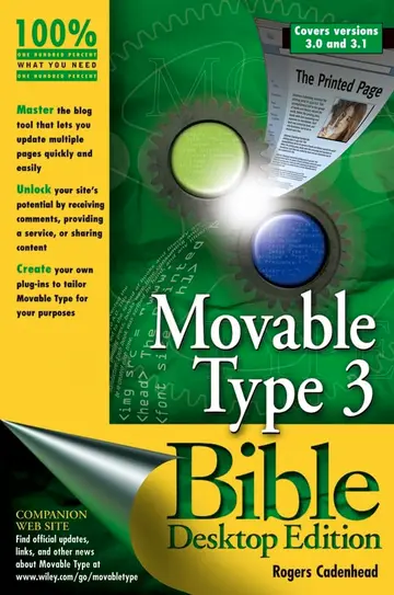 Cover of Movable Type 3 Bible