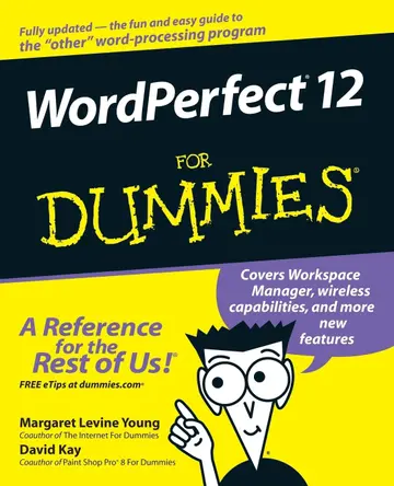 Cover of WordPerfect 12 for Dummies