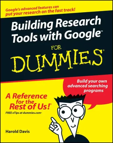 Cover of Building Research Tools with Google for Dummies