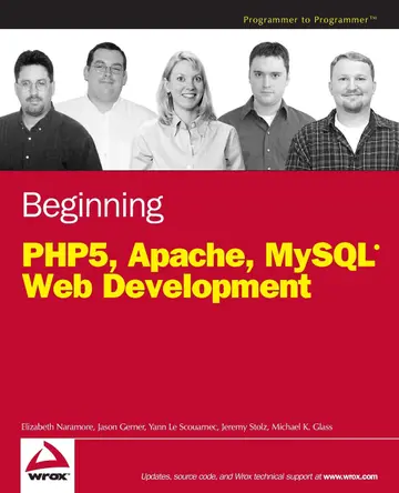 Cover of Beginning PHP5, Apache, and MySQL Web Development