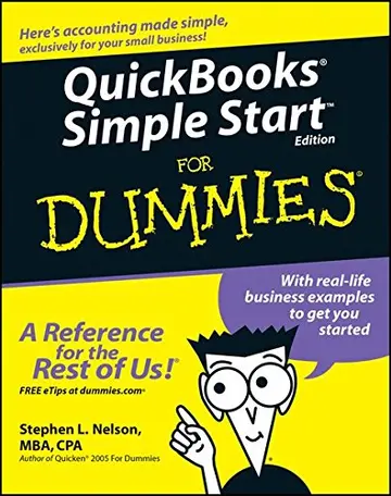 Cover of QuickBooks Simple Start for Dummies