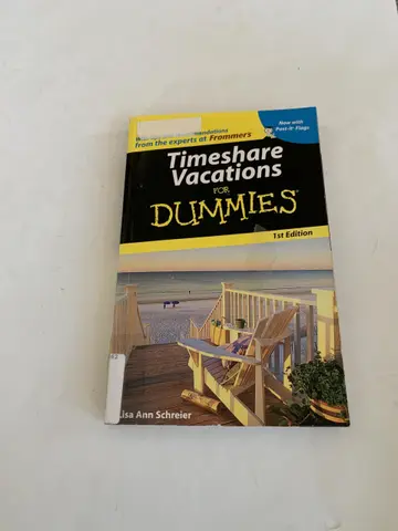 Cover of Timeshare Vacations for Dummies®