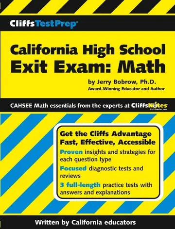 Cover of CliffsTestPrep California High School Exit Exam
