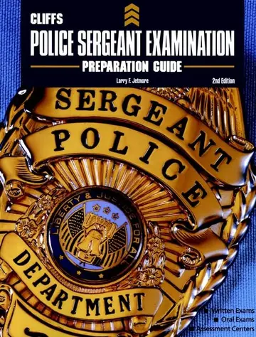 Cover of CliffsTestPrepTM Police Sergeant Examination Preparation Guide