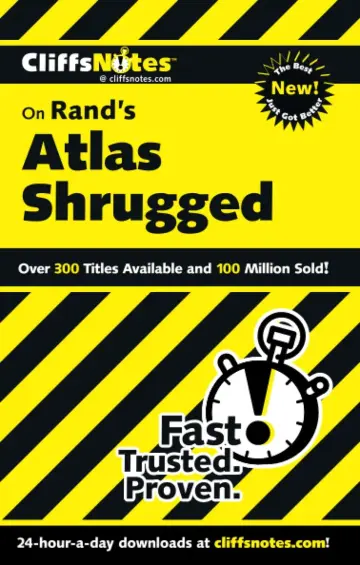 Cover of Cliffsnotes on Rand's Atlas Shrugged