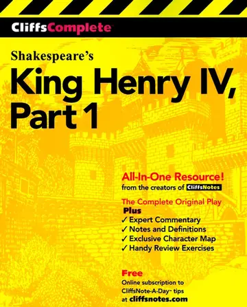 Cover of CliffsComplete Shakespeare's King Henry IV, Part 1