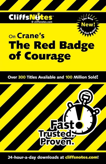 Cover of CliffsNotes on Crane's the Red Badge of Courage
