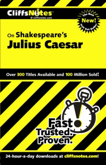 Cover of Cliffsnotes Julius Caesar