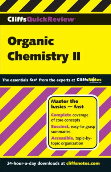Cover of Cliffs Quick Review Organic Chemistry II