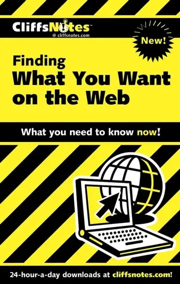 Cover of CliffsNotes Finding What You Want on the Web