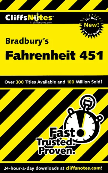 Cover of CliffsNotes on Bradbury's Fahrenheit 451