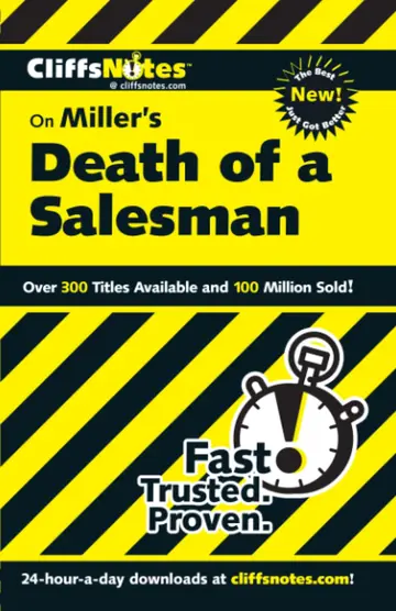 Cover of Cliffsnotes on Miller's Death of a Salesman