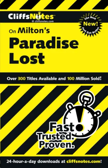 Cover of CliffsNotesTM on Milton′s Paradise Lost