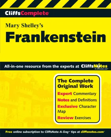 Cover of Cliffscomplete Mary Shelley's Frankenstein