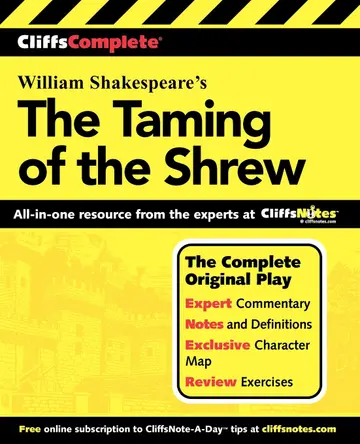 Cover of Cliffscomplete the Taming of the Shrew