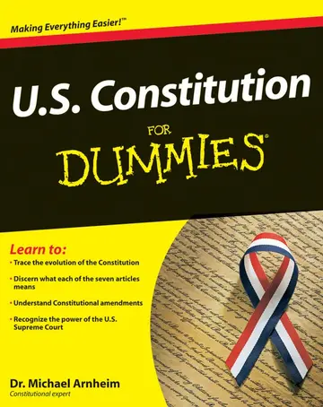 Cover of U.S. Constitution for Dummies