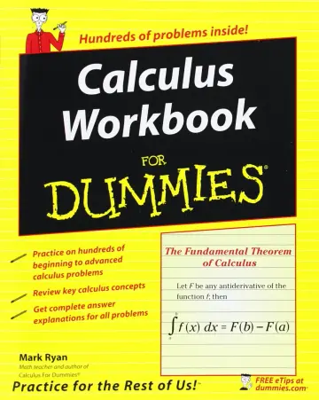 Cover of Calculus Workbook for Dummies
