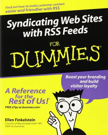 Cover of Syndicating Web Sites with RSS Feeds for Dummies