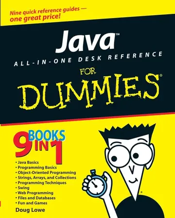 Cover of JavaTM All–In–One Desk Reference for Dummies®