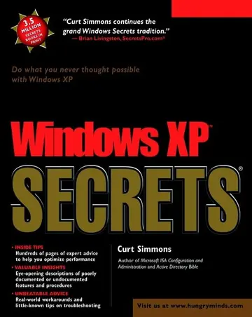 Cover of Windows XP Secrets
