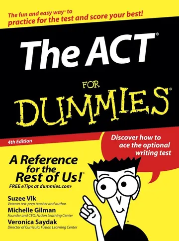 Cover of The ACT for Dummies