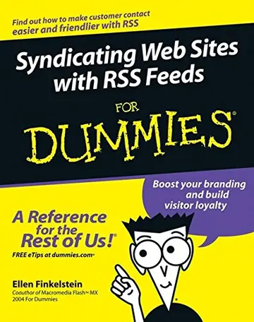 Cover of Syndicating Web Sites with Rss Feeds for Dummies