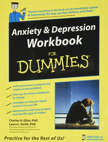 Cover of Anxiety & Depression Workbook for Dummies