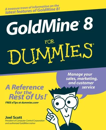 Cover of GoldMine 8 for Dummies