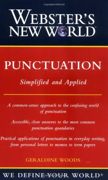Cover of Webster′s New WorldTM Punctuation
