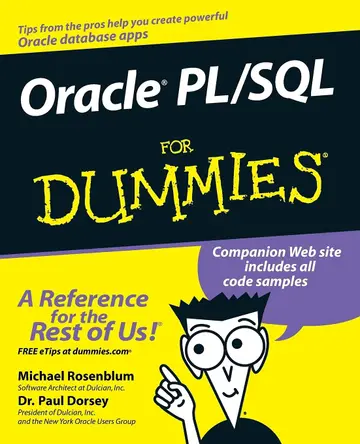 Cover of Oracle PL / SQL for Dummies