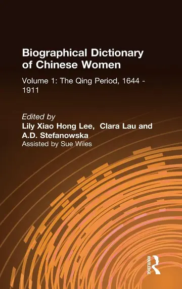 Cover of Biographical Dictionary of Chinese Women