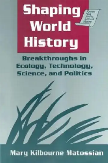 Cover of Shaping World History