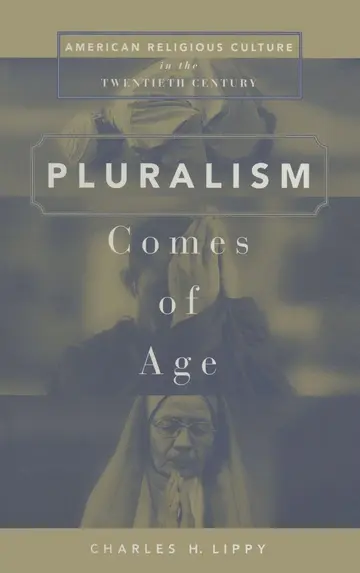 Cover of Pluralism Comes of Age